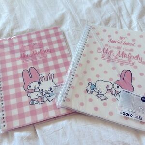 My melody Notebooks